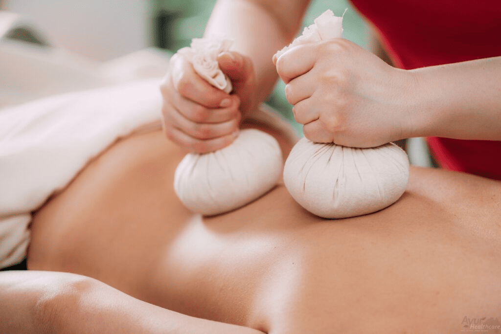 Pinda Sweda therapy at D.G. PanchaKarma